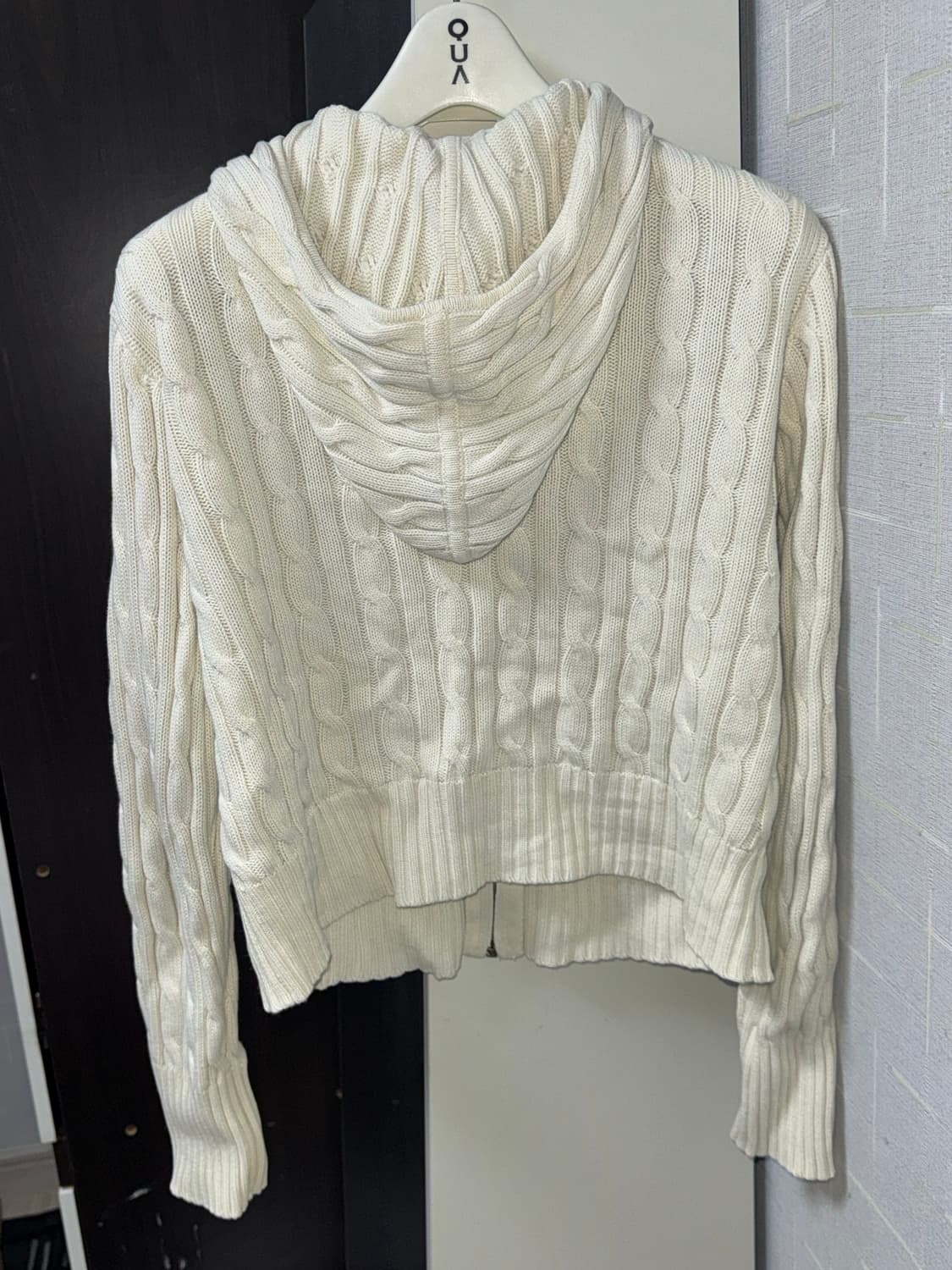 폴로 랄프로렌 니트 후드집업 아이보리 L 상품이미지2