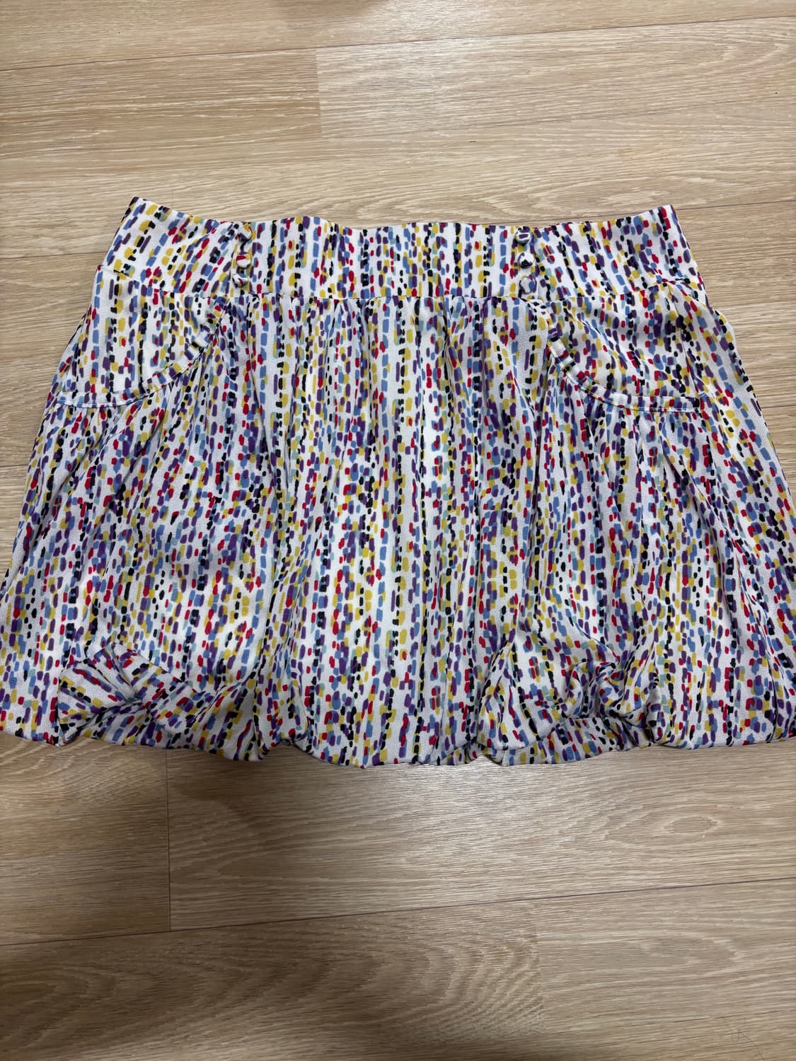 Japanese vintage 캔디 도트 스커트 상품이미지1