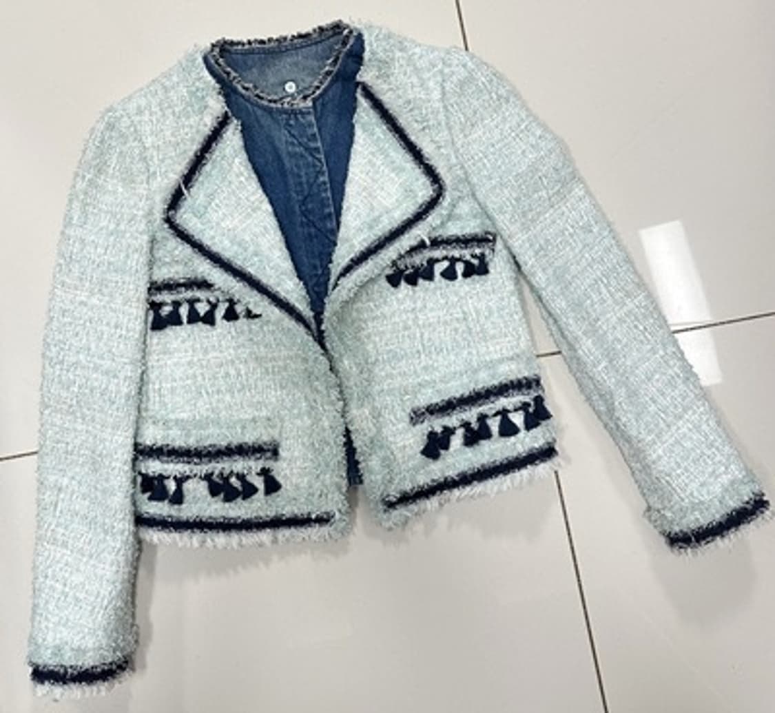 오즈세컨 트위드 자켓 상품이미지1