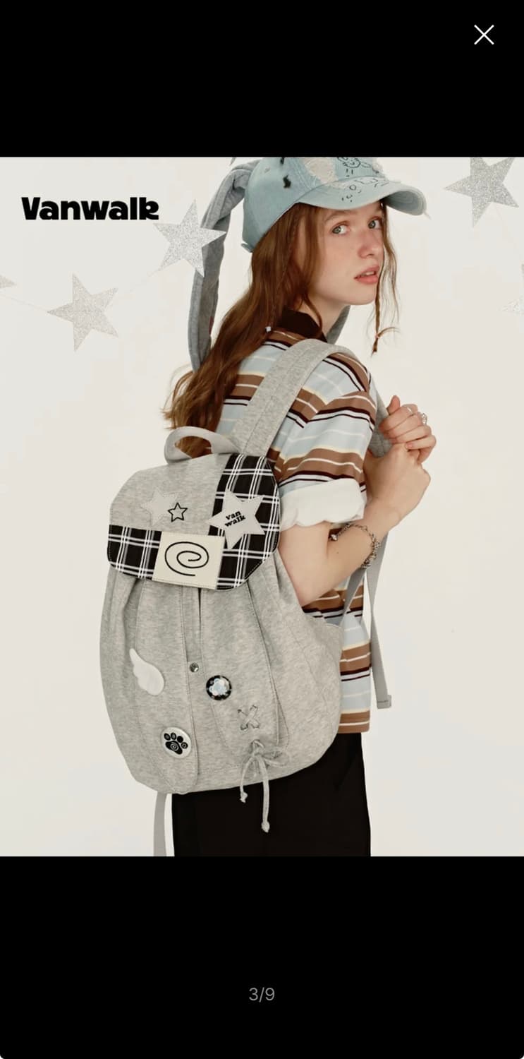 반워크 백팩 그레이 상품이미지2