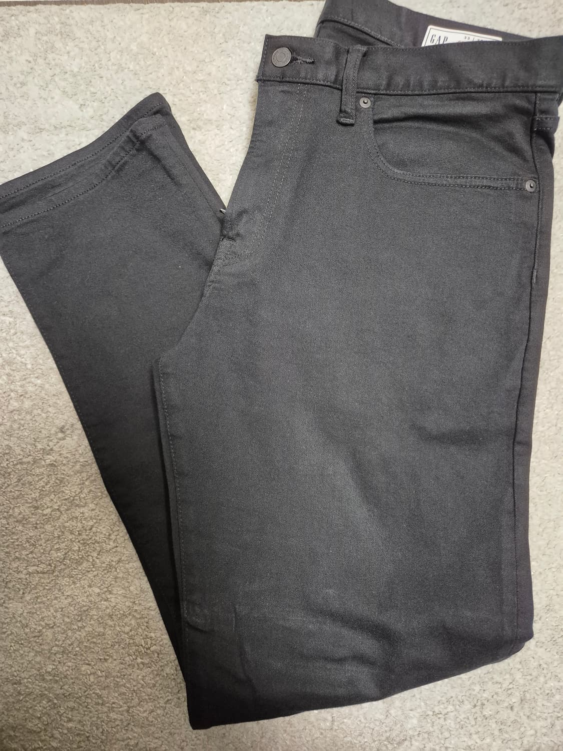 Gap 플렉스 블랙진 33/32 상품이미지3