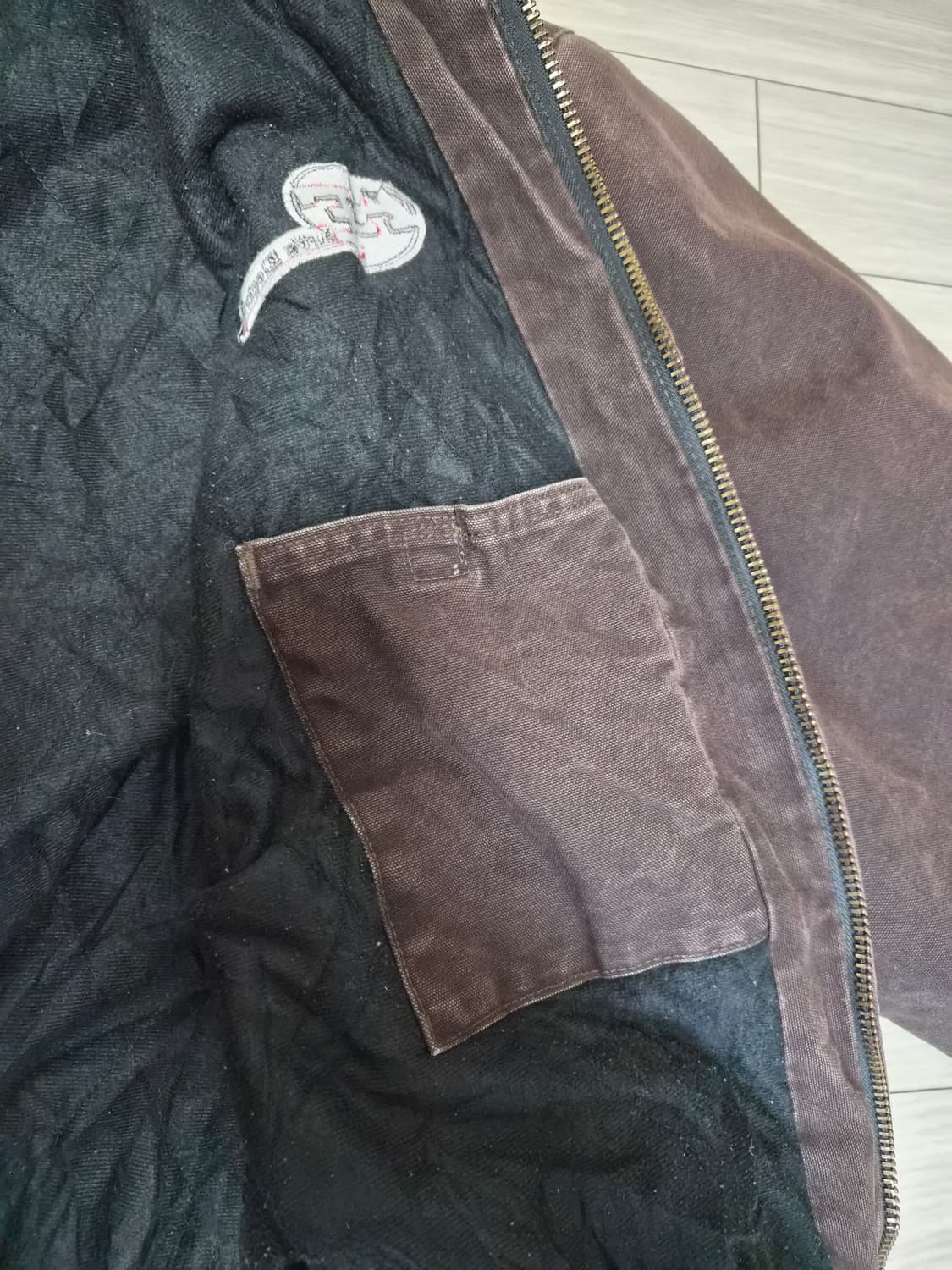 칼하트 j14 싼타페 자켓 dkb 디트로이트 상품이미지5