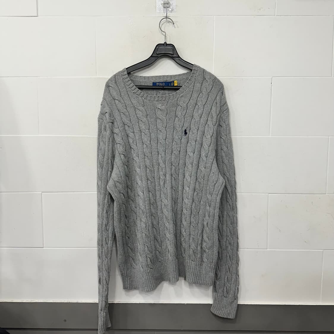 폴로 랄포르렌 꽈배기 니트 상품이미지1