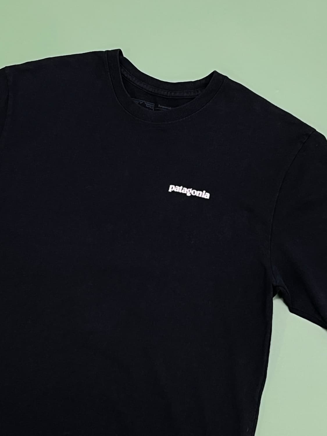 (XL) 파타고니아 백프린팅 반팔 티 블랙 상품이미지3