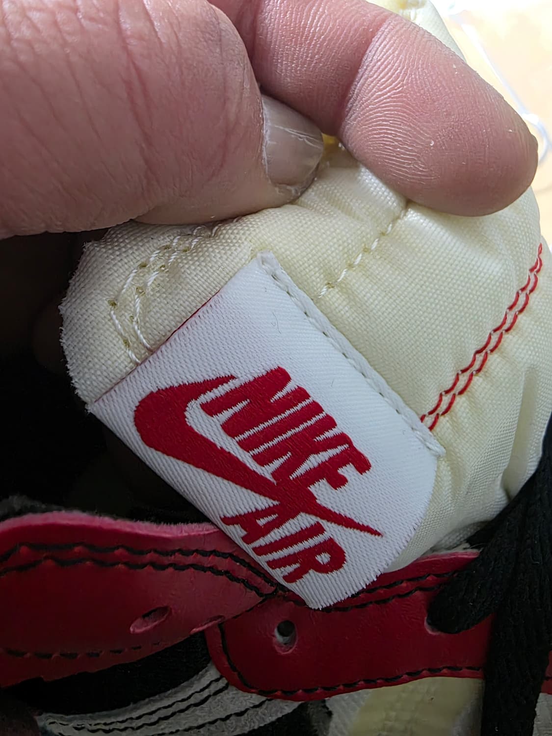 나이키에어조던1시키고OG off-white 커스텀 상품이미지9