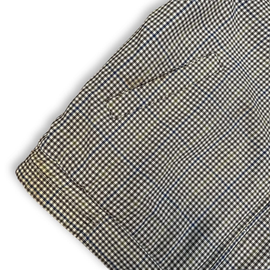 입생로랑 헤링본 블루종 자켓 상품이미지5