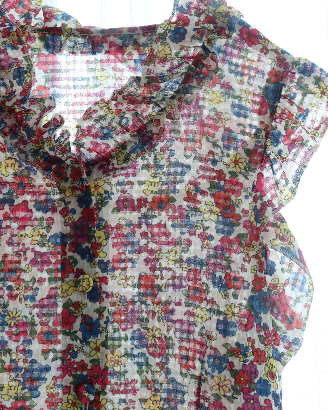 [Hysteric Glamour] Fuckbear Frill Blouse 상품이미지5