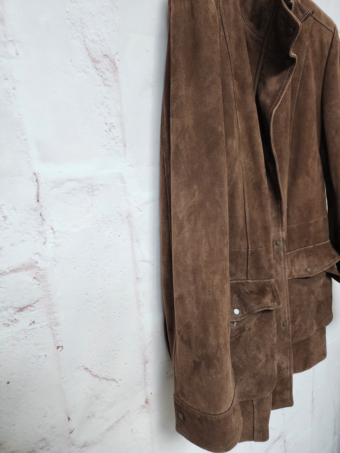 로보 스웨이드 트렌치 코트 상품이미지7