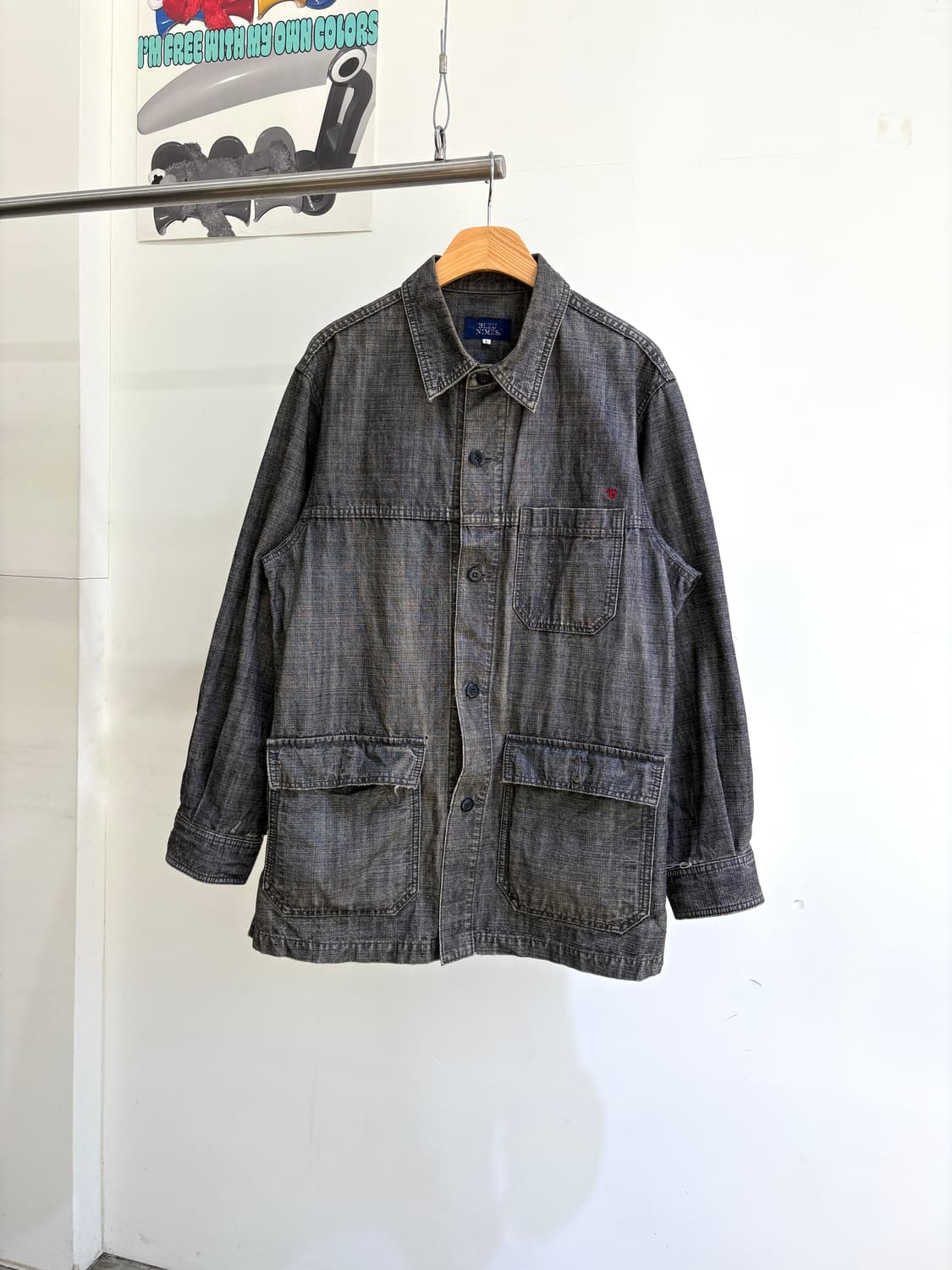 BLEU NIMES (Made in Japan) 셔츠자켓 상품이미지1
