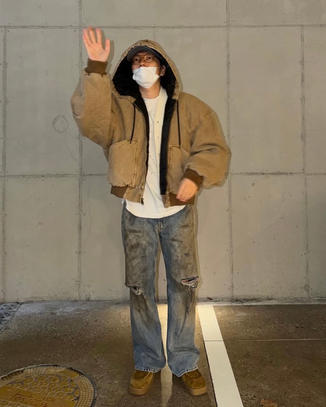 R13 에크루 워크자켓 XS/S 상품이미지2