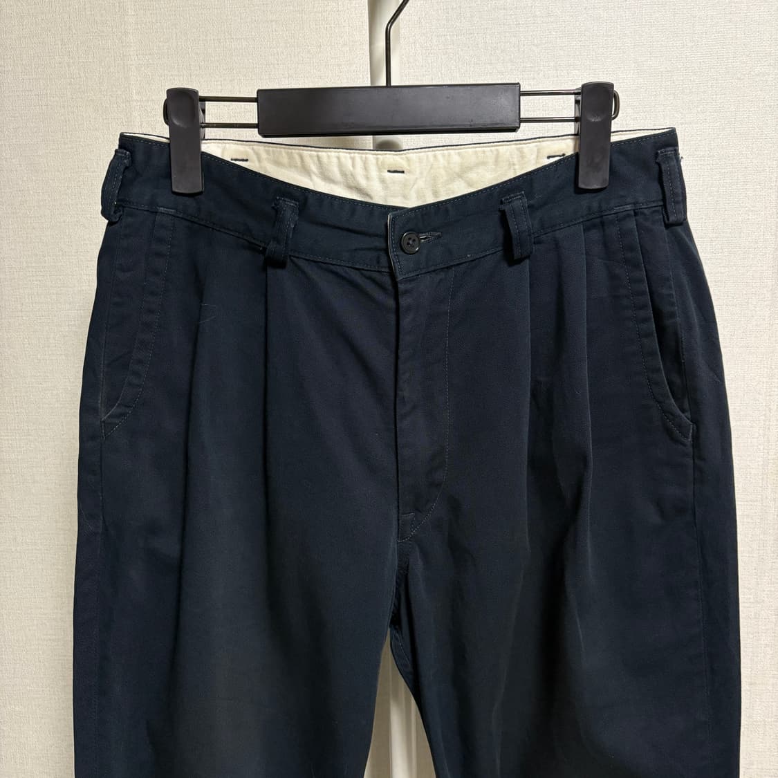 오어슬로우 투턱 8부 벌룬 치노팬츠 / 네이비, 2 상품이미지2