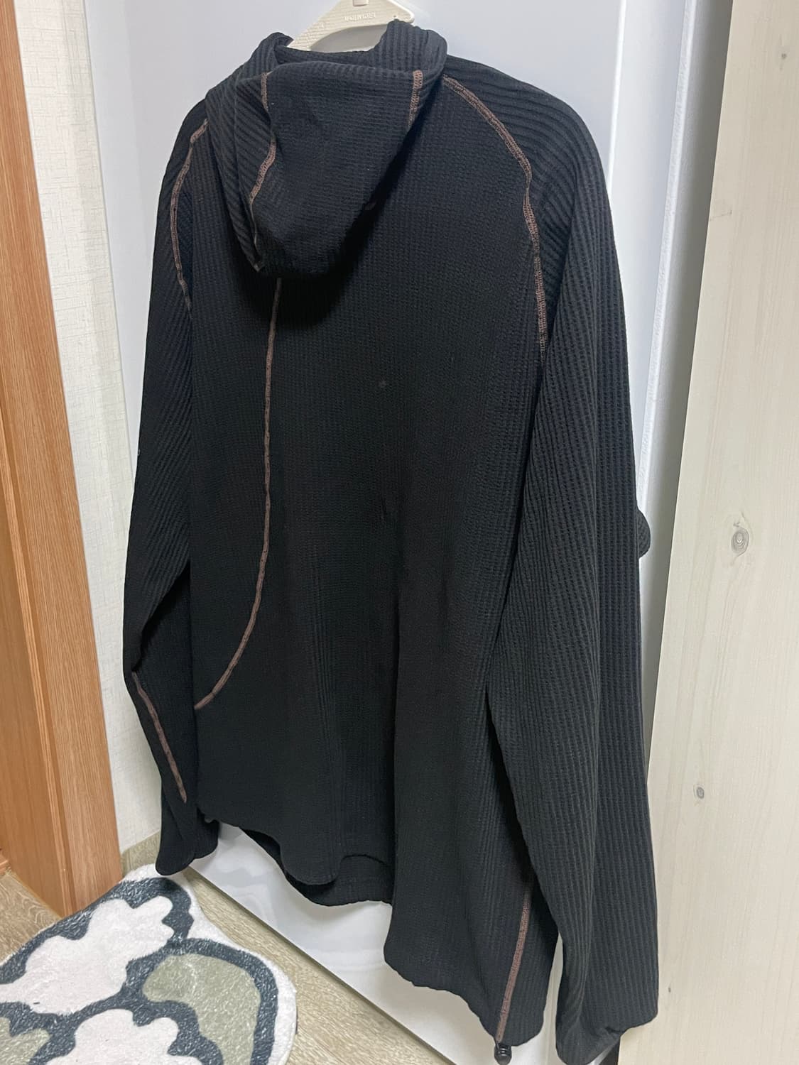 Clodwarm(콜드웜) waffle warmer hoodie 상품이미지2