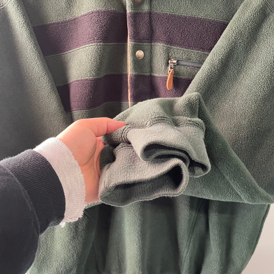 90s 폴로 랄프로렌 하프버튼 플리스 상품이미지7