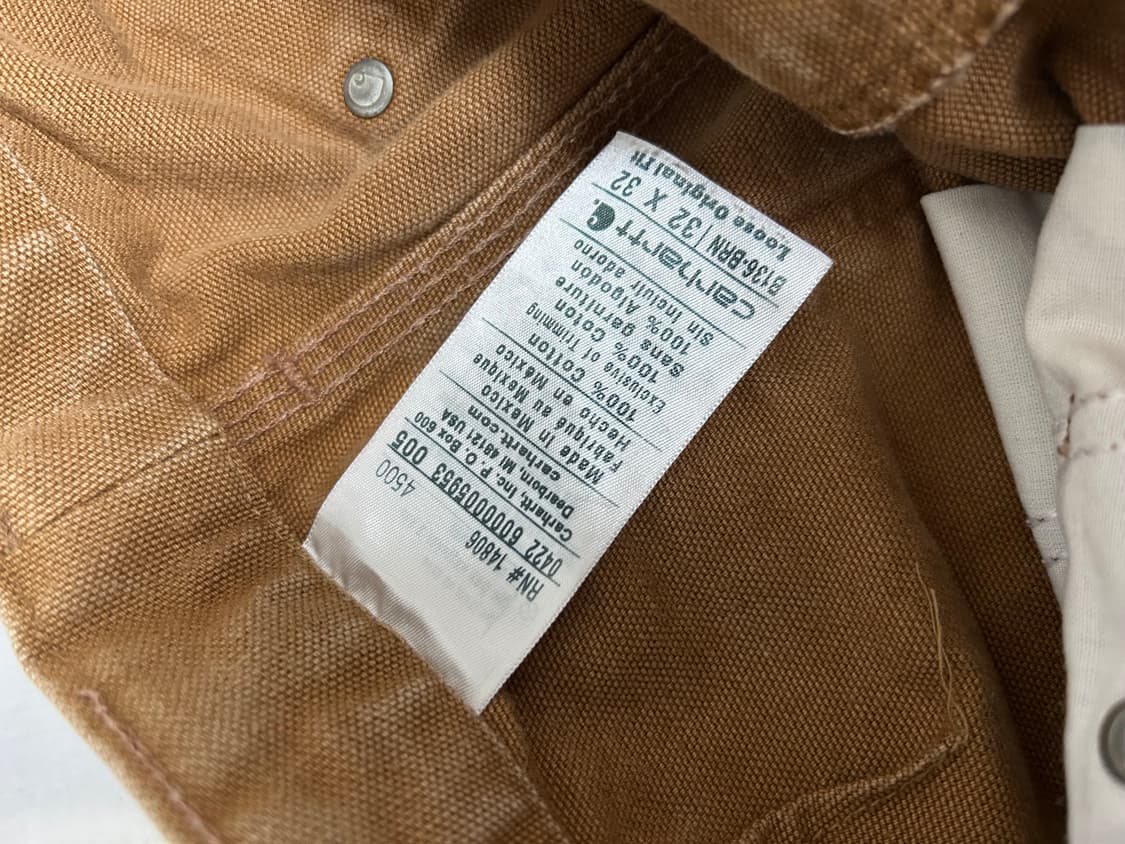 칼하트 더블니 팬츠 B136 상품이미지4