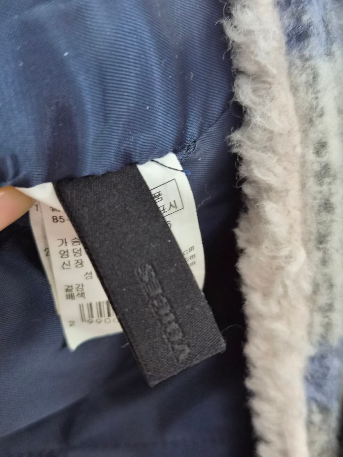 보브 뽀글 체크셔츠 코트 상품이미지9