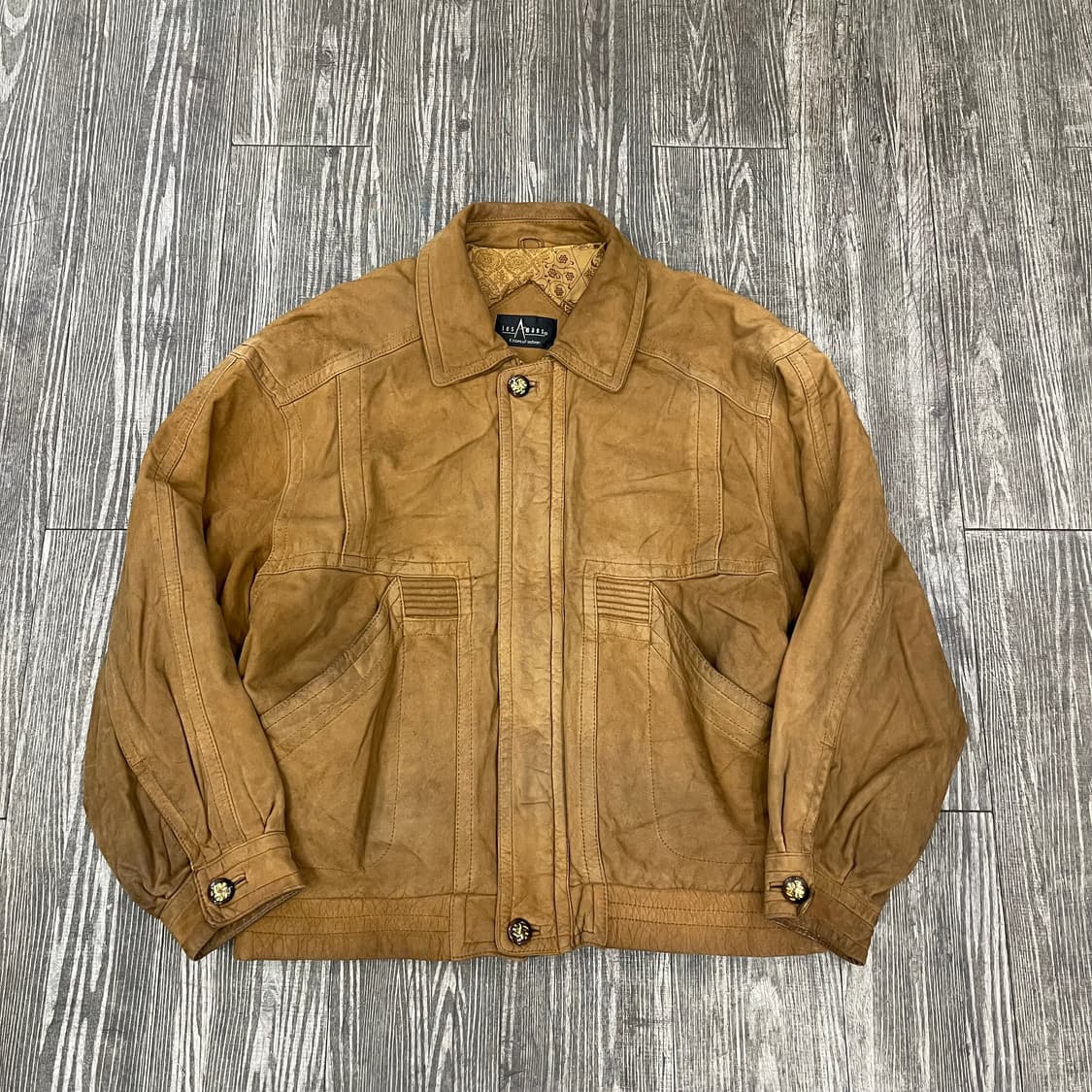 90's Vintage Leather jacket 상품이미지3