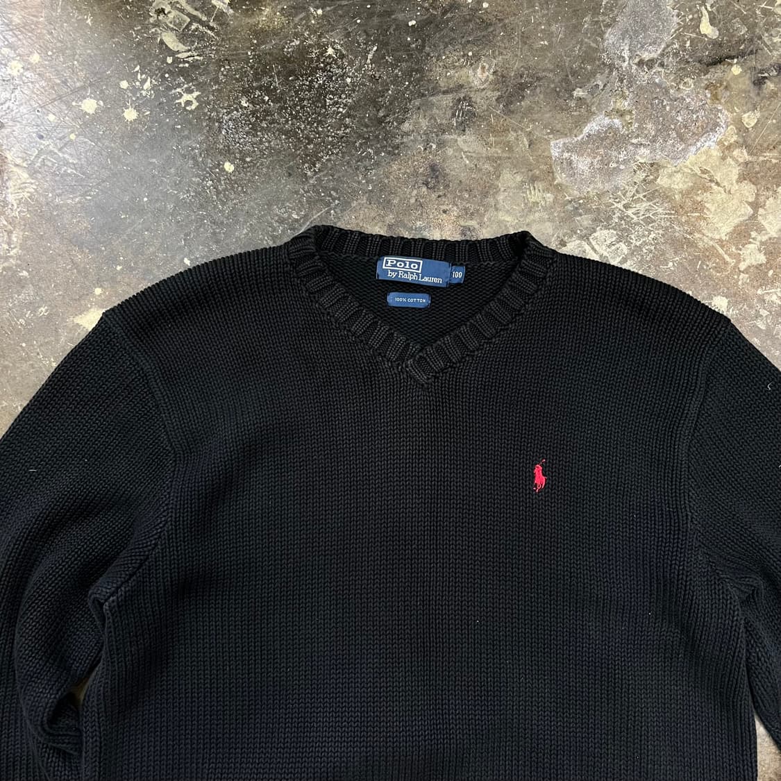 L) 폴로 랄프로렌 브이넥 니트 스웨터 상품이미지2