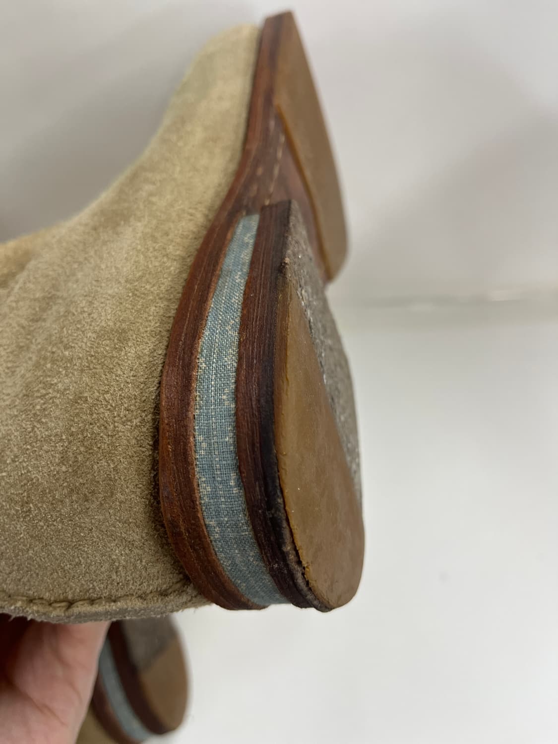 비즈빔 베이지 스웨이드 와바나키 SUTAIO 부츠 9.5 FIL매장 별주 상품이미지9