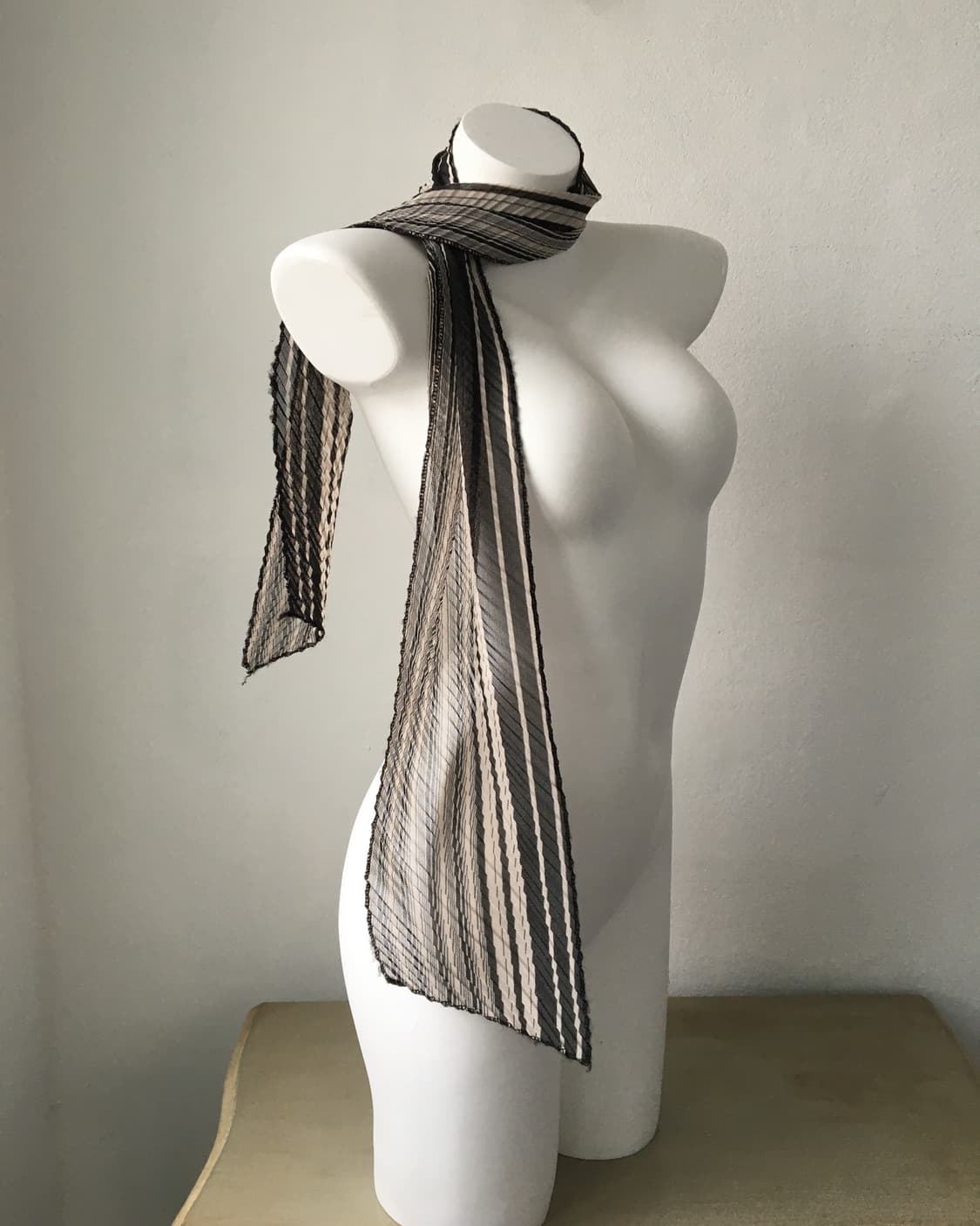 pattern pleats scarf 상품이미지2