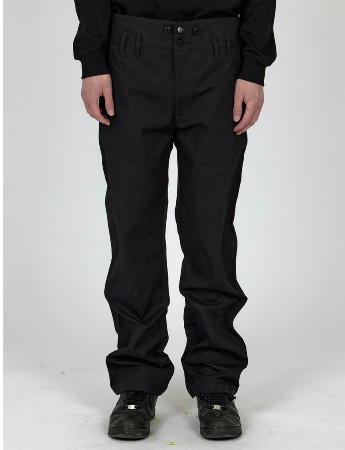 MPa RAISED WAIST PANTS (BLACK) L 상품이미지2