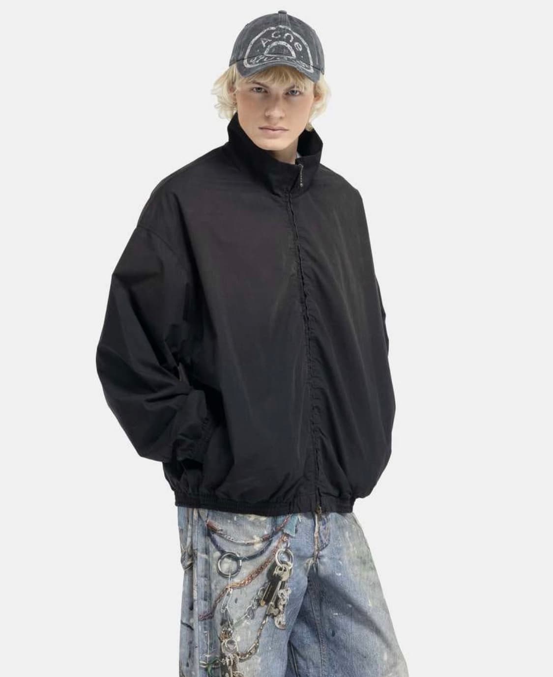 아크네스튜디오 백 로고 집업 자켓 상품이미지1