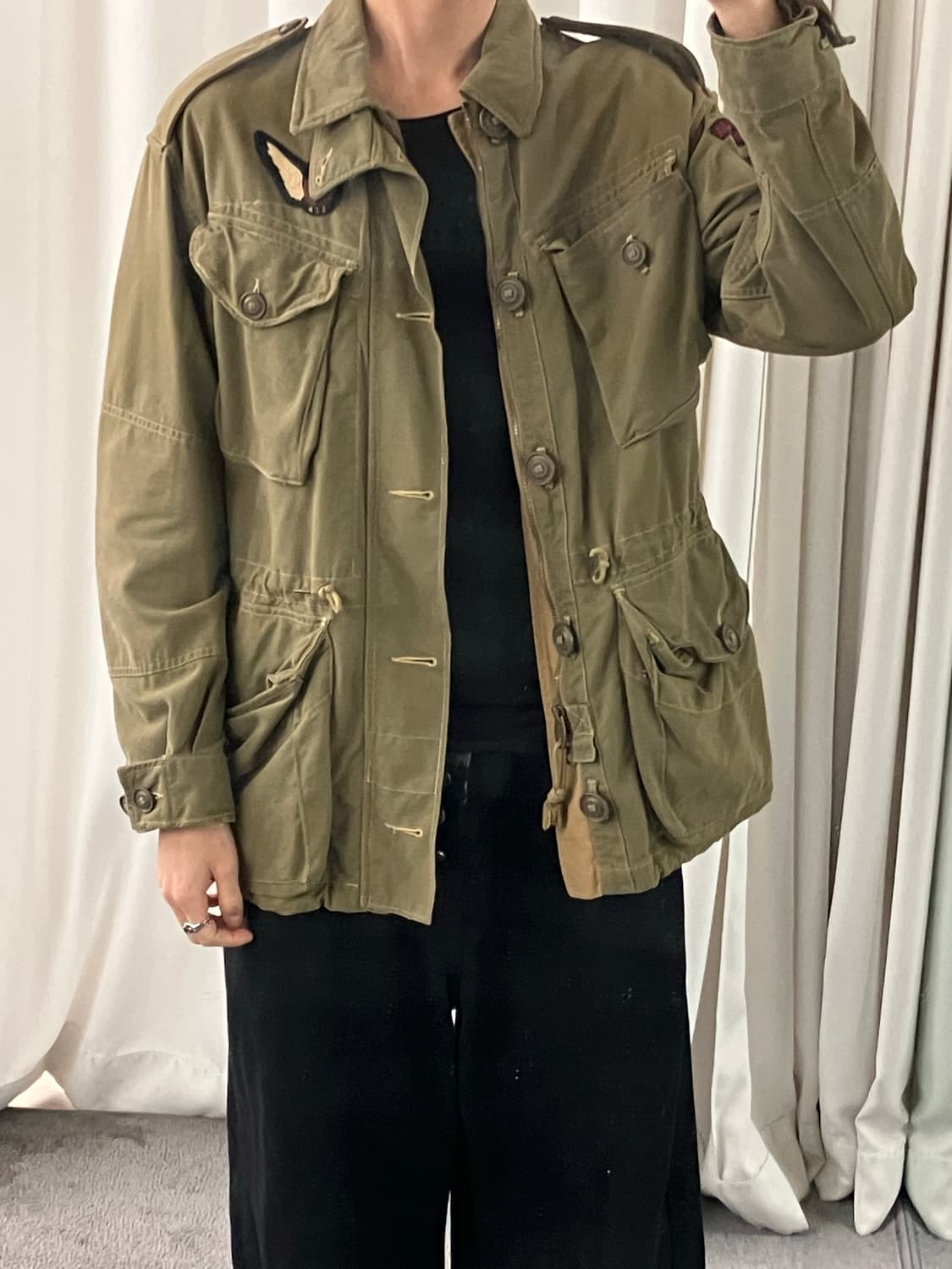 폴로 랄프로렌 m-65 메이플 컴뱃 필드 자켓 M 상품이미지9