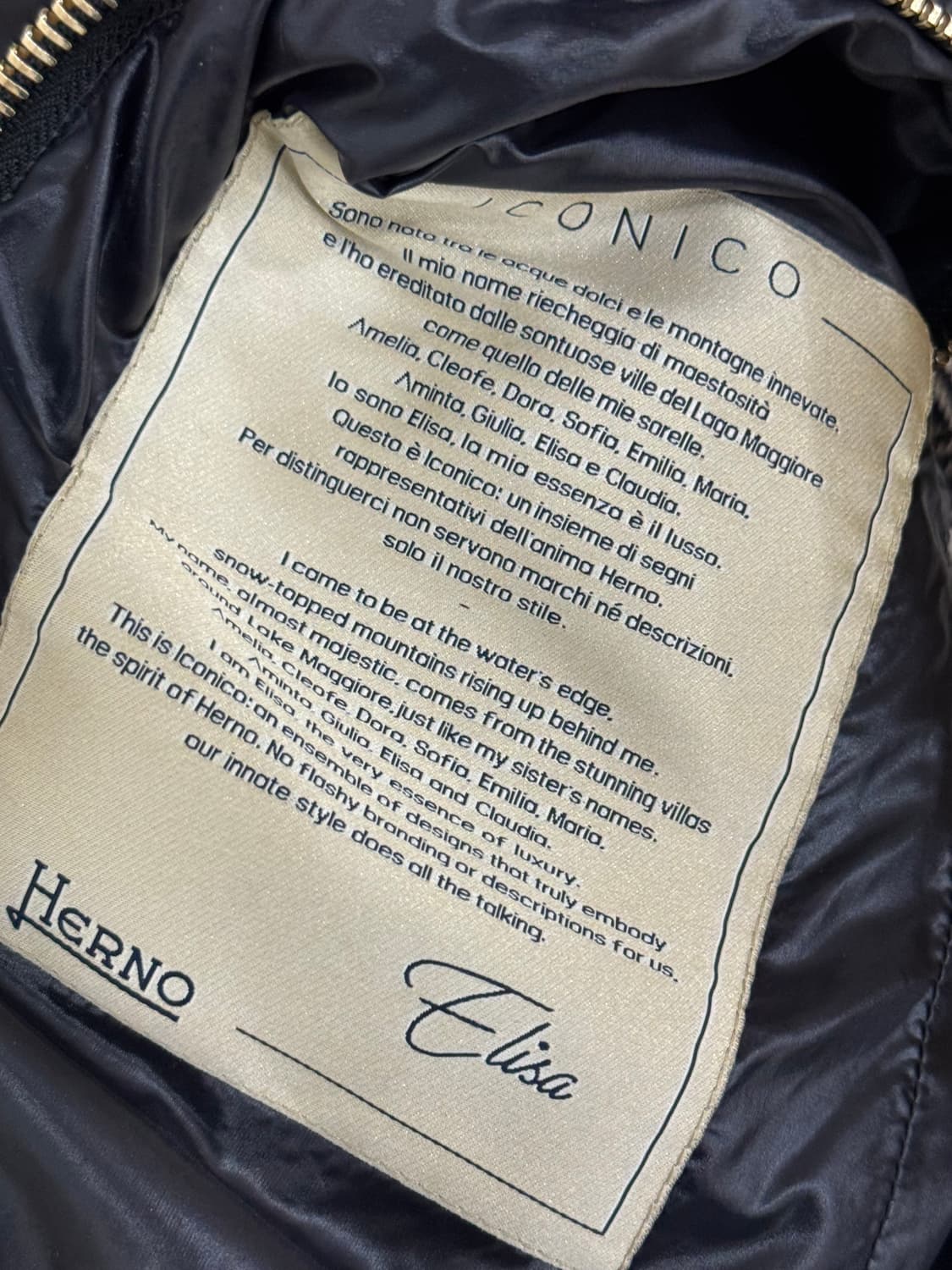 에르노 여성 구스 롱패딩 상품이미지9