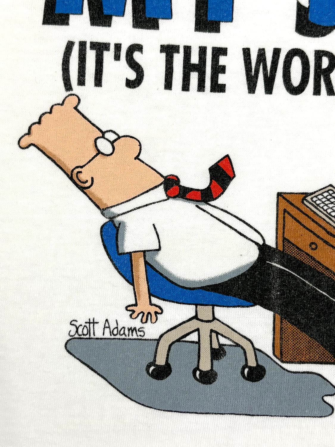 딜버트 I Love My Job 티셔츠 상품이미지4