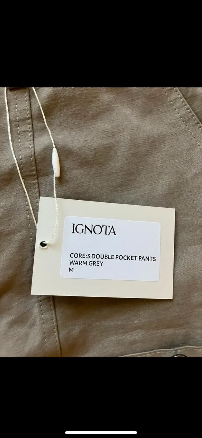 이그노타 core3 더블 포켓 팬츠 M사이즈 상품이미지5