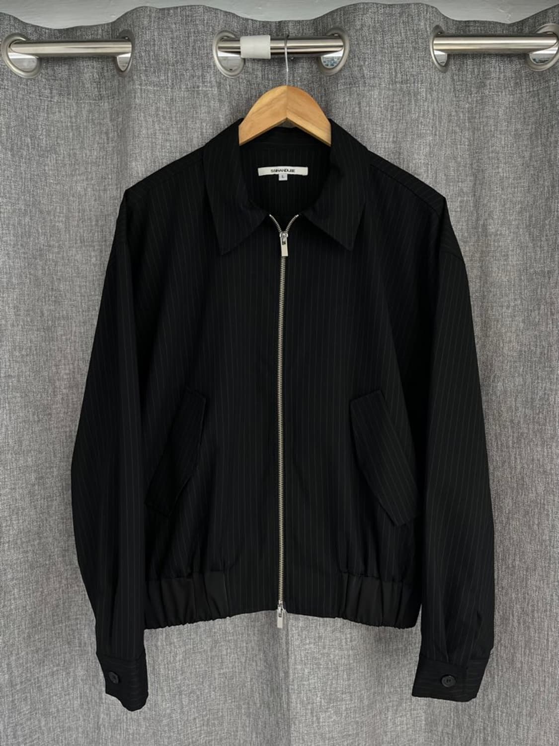 신앤리 핀스트라이프 해링턴 자켓/#3390 상품이미지1