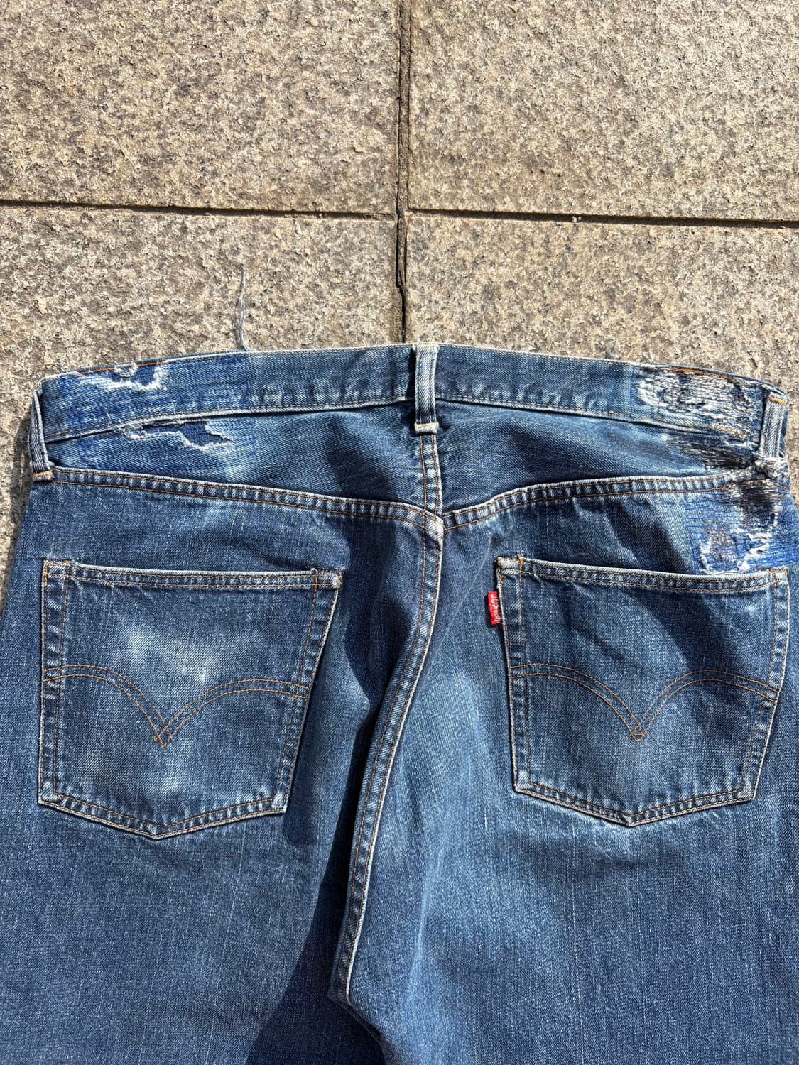 66전기 70s 리바이스 501 데님팬츠 상품이미지5