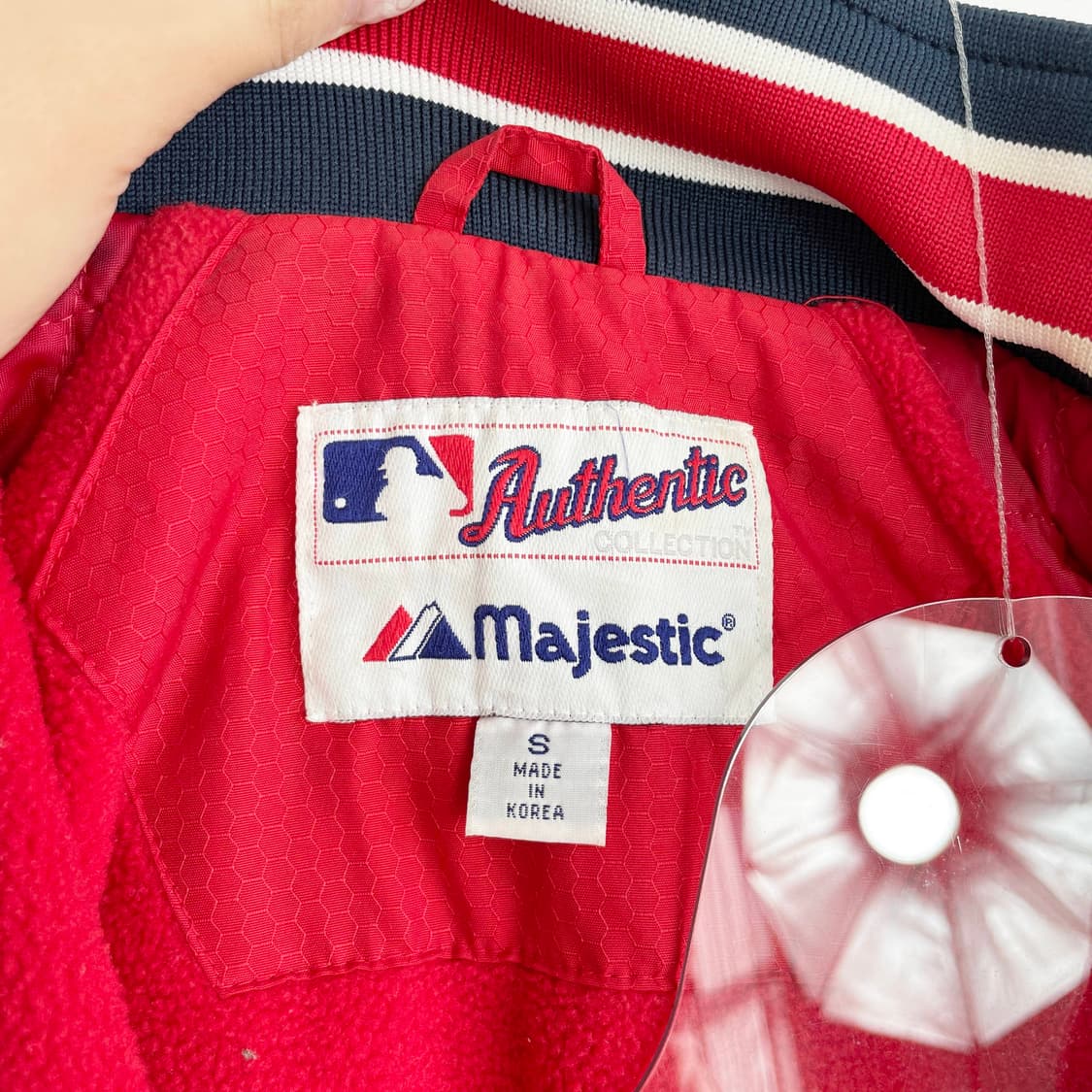 F1  마제스틱(Majestic) 에인절스 바시티 점퍼 S사이즈 상품이미지8