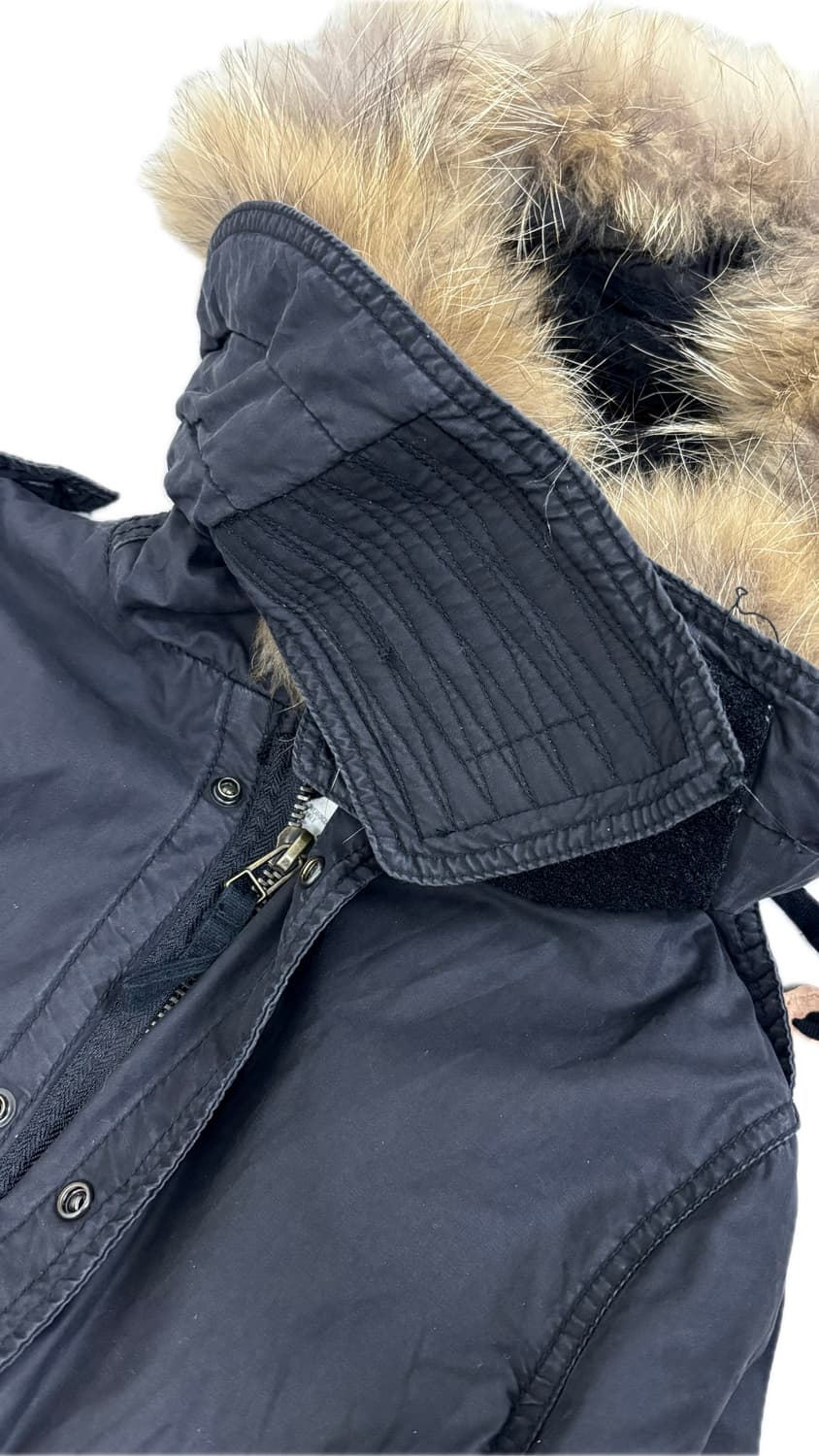 [G.O.A] 2000s Archive Racoon Fur Black P 상품이미지7