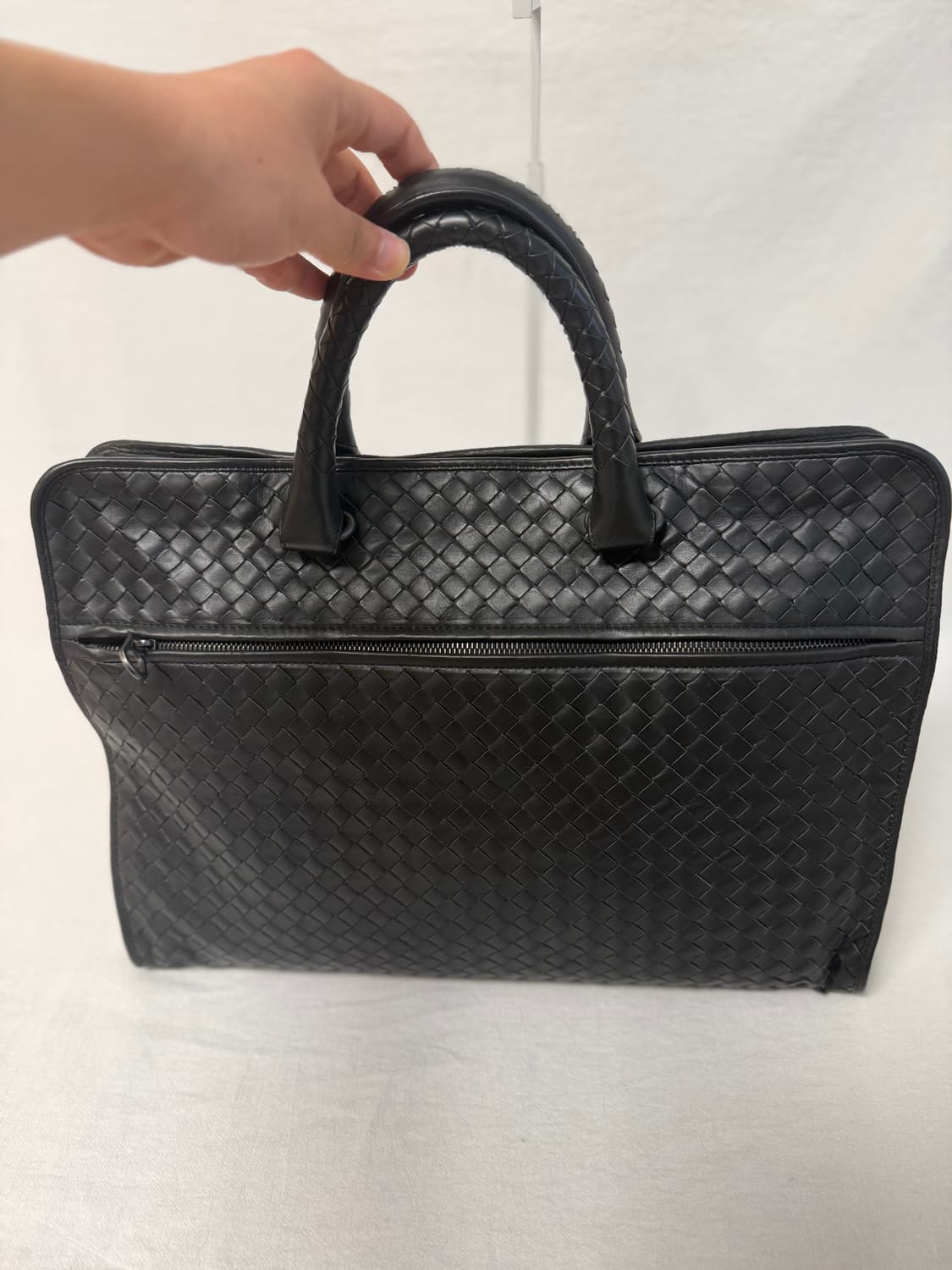 정품 보테가베네타 인트레치아토 블랙 브리프케이스 서류가방 토트백 비지니스 상품이미지6