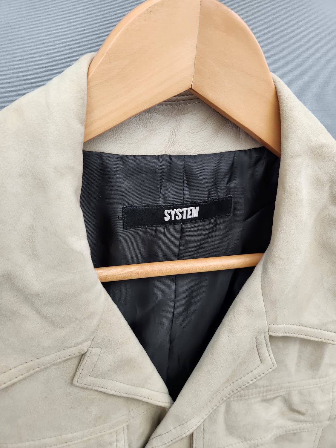 시스템옴므 (남주혁) 스웨이드 자켓 초판 양가죽 100 상품이미지5