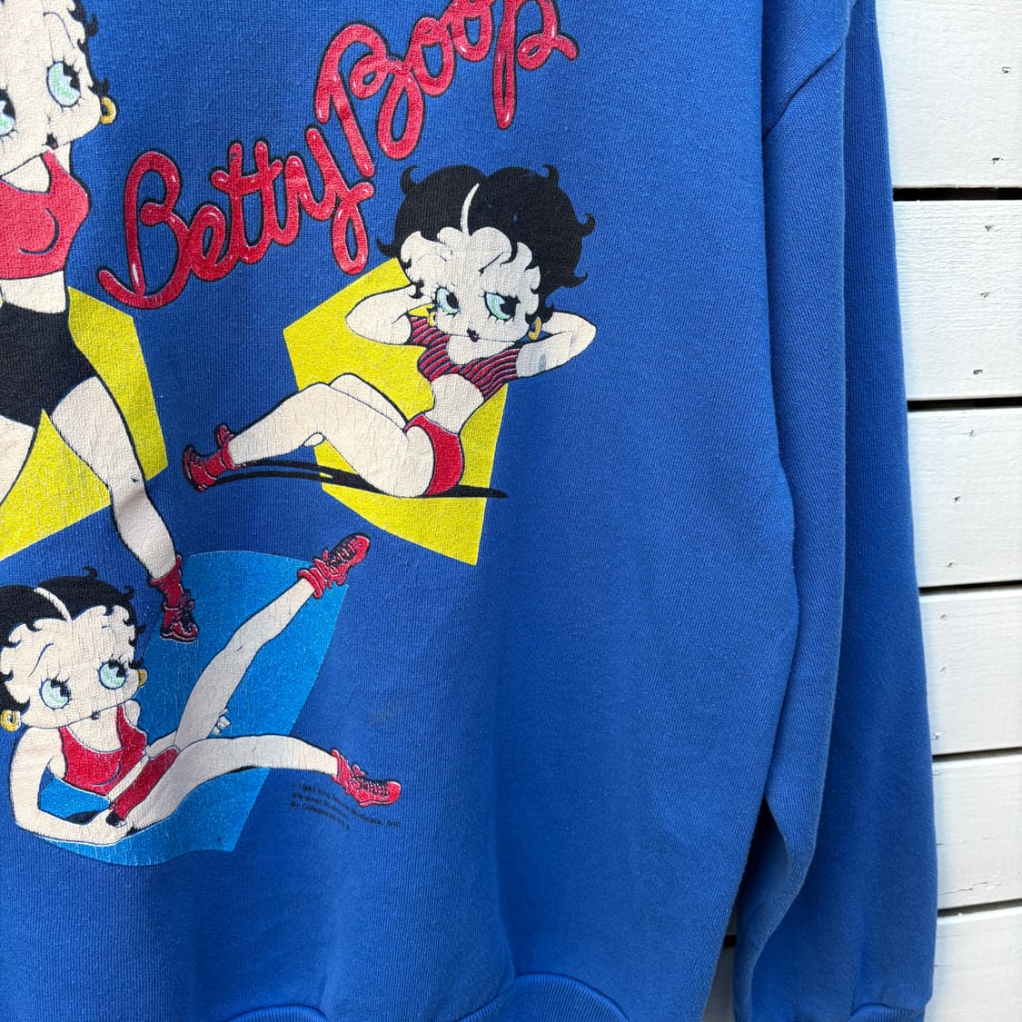 Betty boop 90s 베티붑 made in usa 맨투맨 상품이미지4