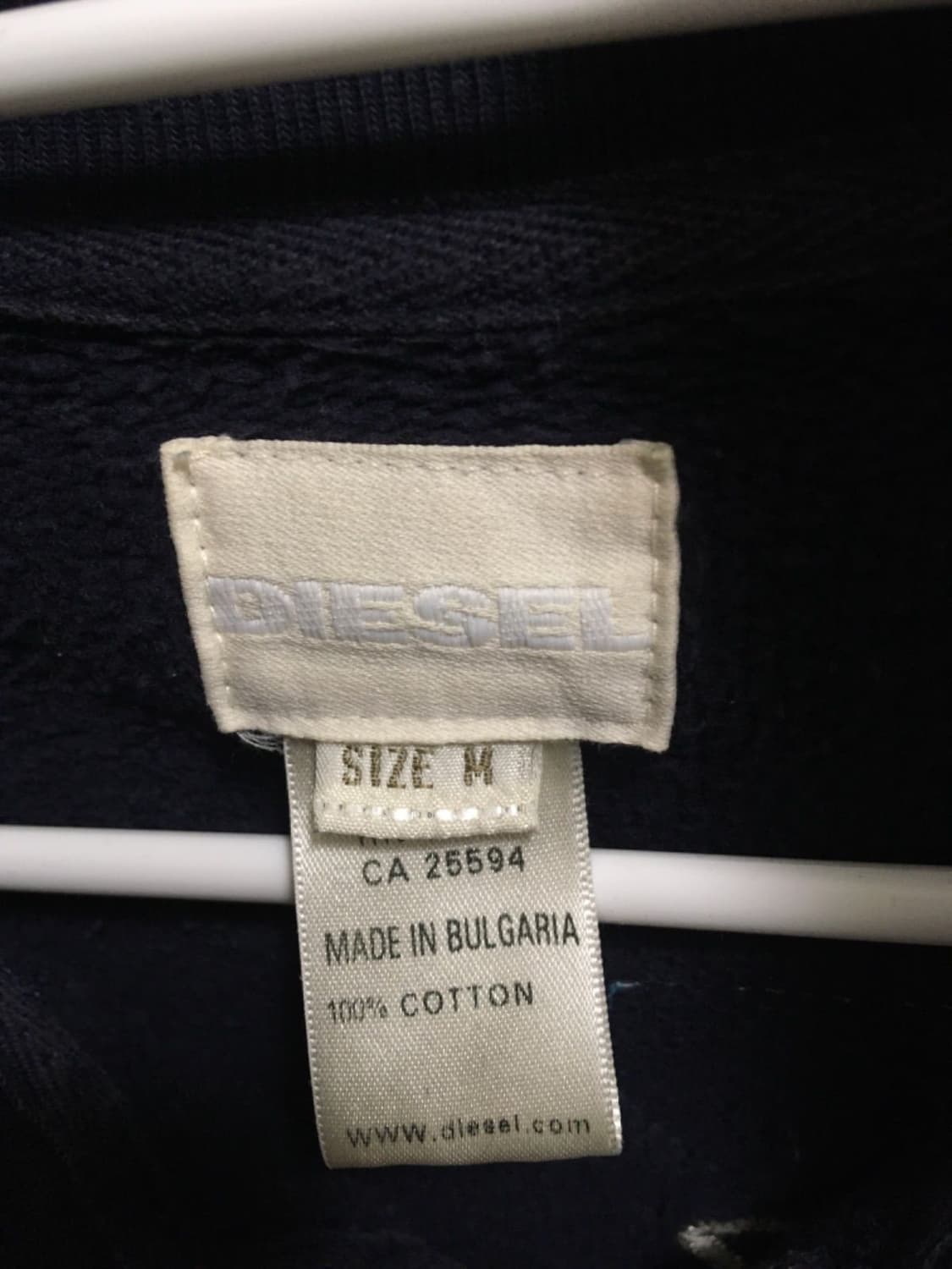 디젤 78 스웻 집업 M 상품이미지2