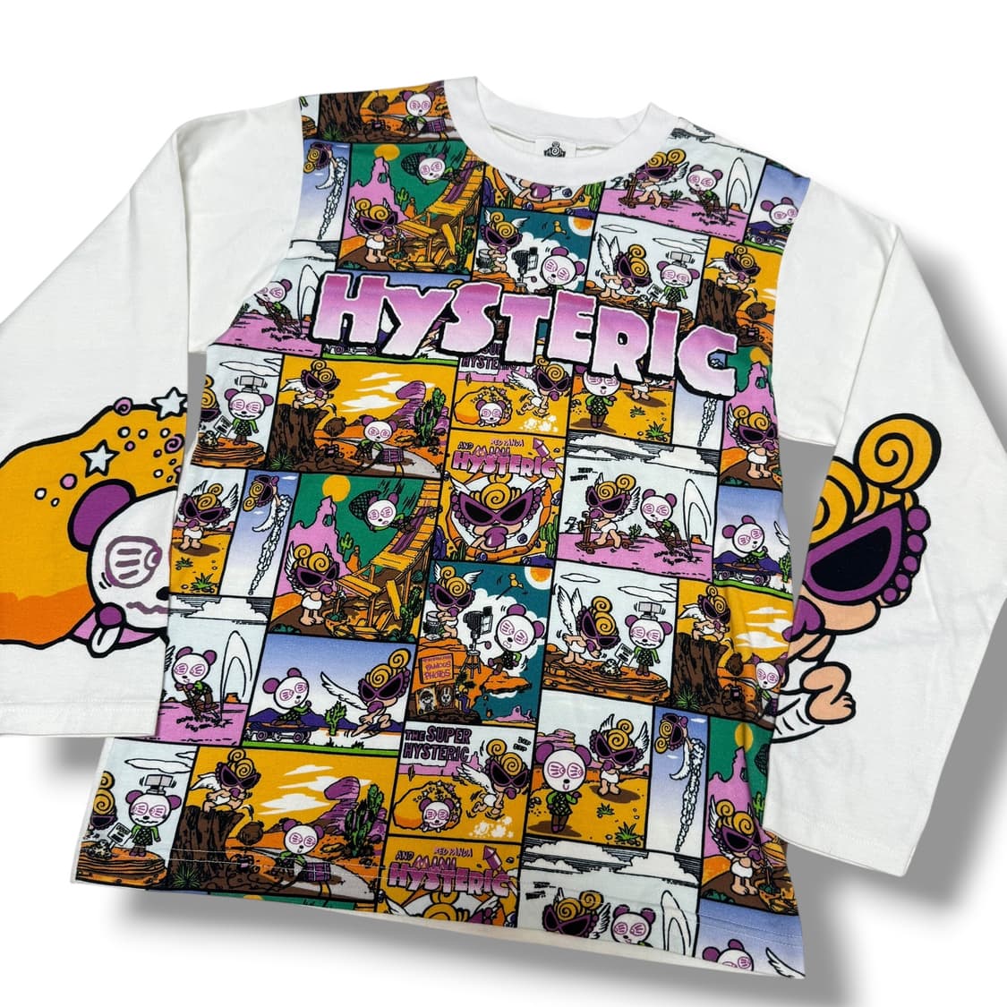 Hysteric Glamour 히스미니 카툰 그래픽 롱슬리브 상품이미지3