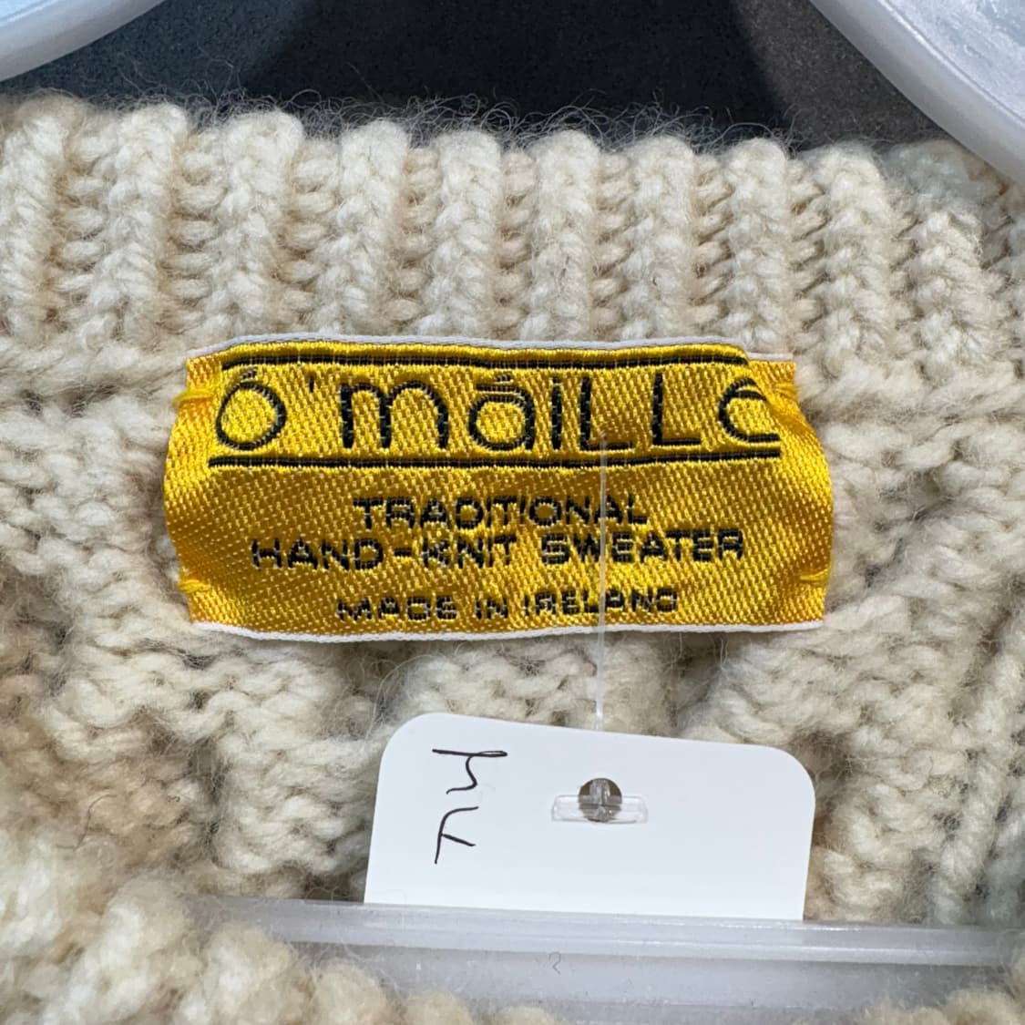 [L] O'maille 오말리 아란 스웨터  상품이미지6