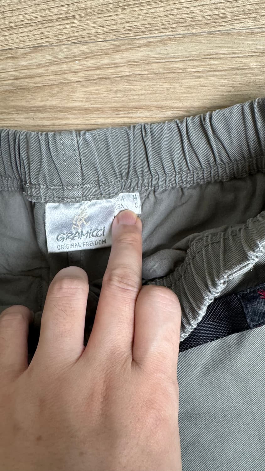 새상품) 그라미치 g쇼츠 m 그레이 아메카지 상품이미지7