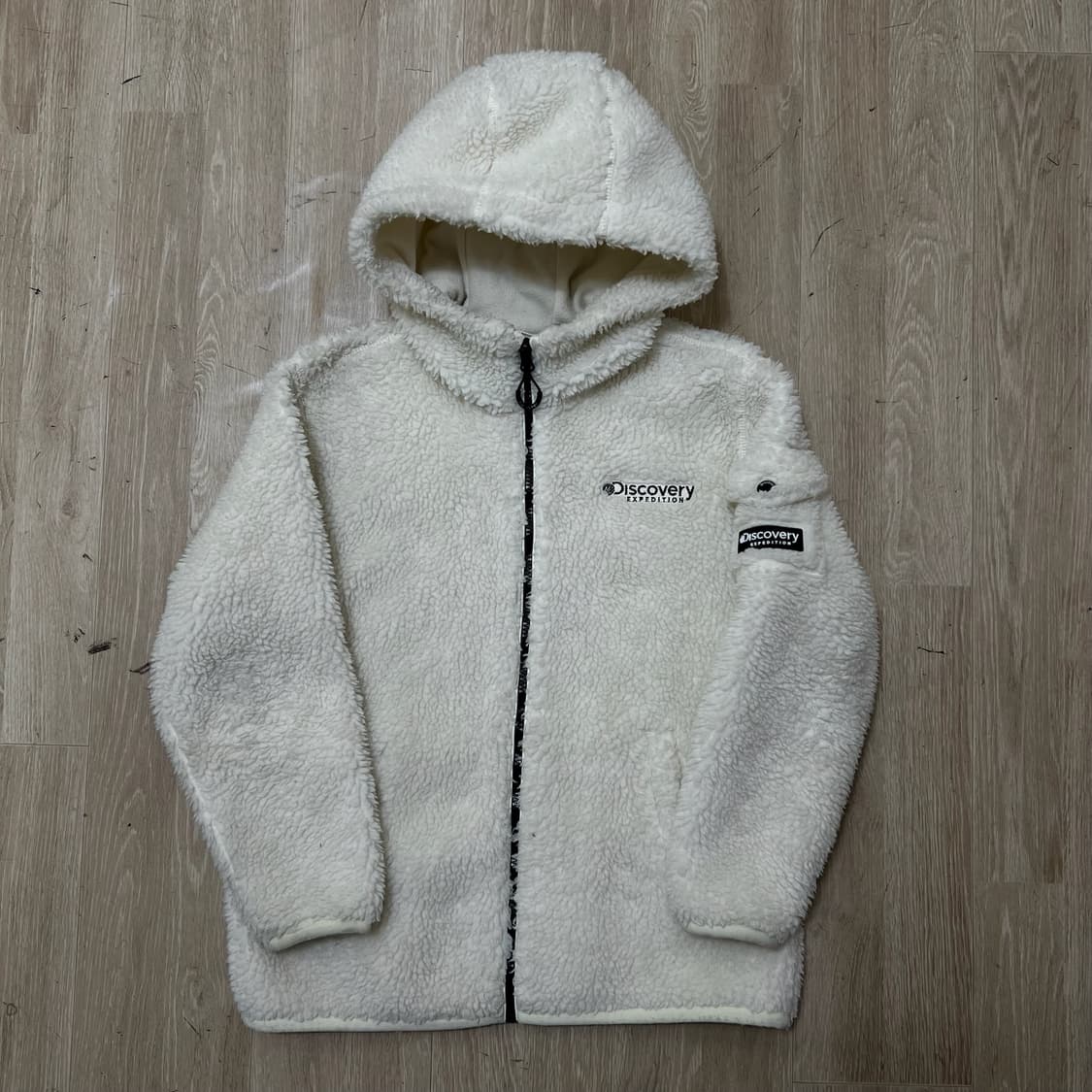 디스커버리 키즈 양털 뽀글이 후리스 자켓 150  상품이미지1