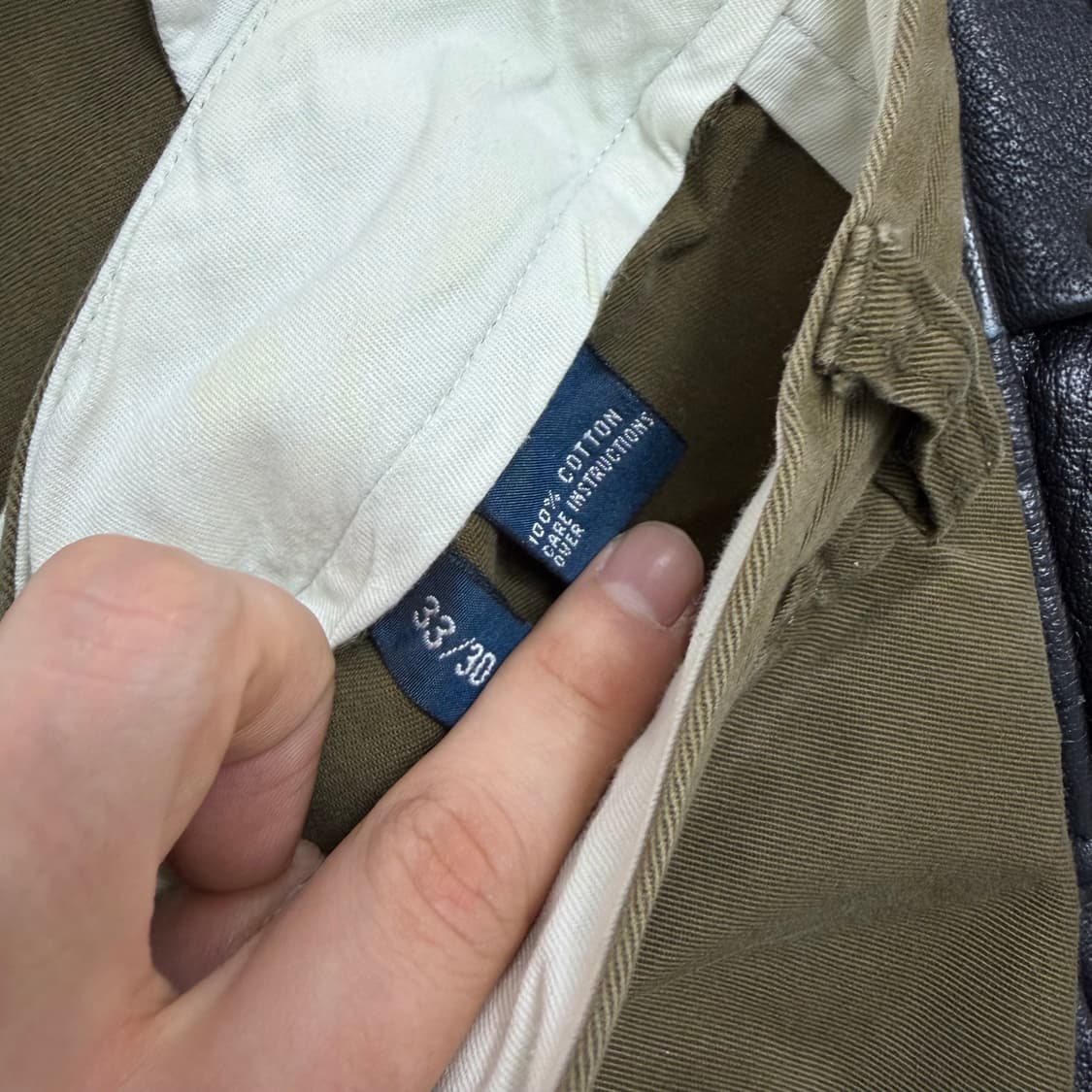 폴로 랄프로렌 패치워크 치노 팬츠 상품이미지9