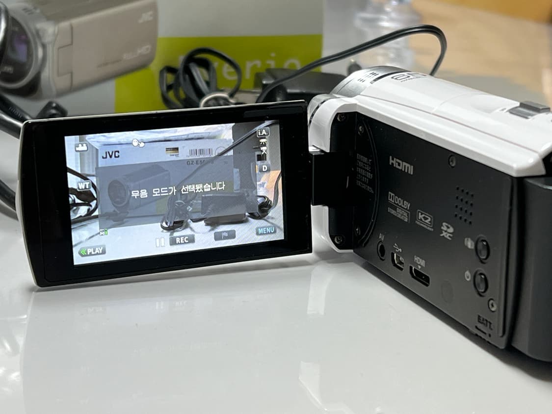 풀구성 JVC GZ-E565 빈티지 캠코더 카리나 캠코더 상품이미지4