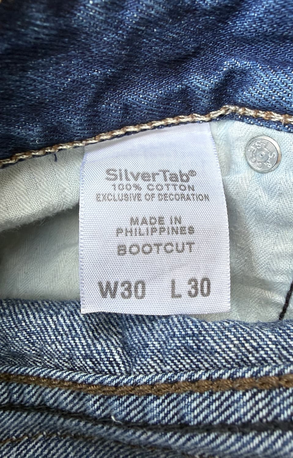 Levi’s SilverTab 부츠컷 데님 (W30 L30) 상품이미지5