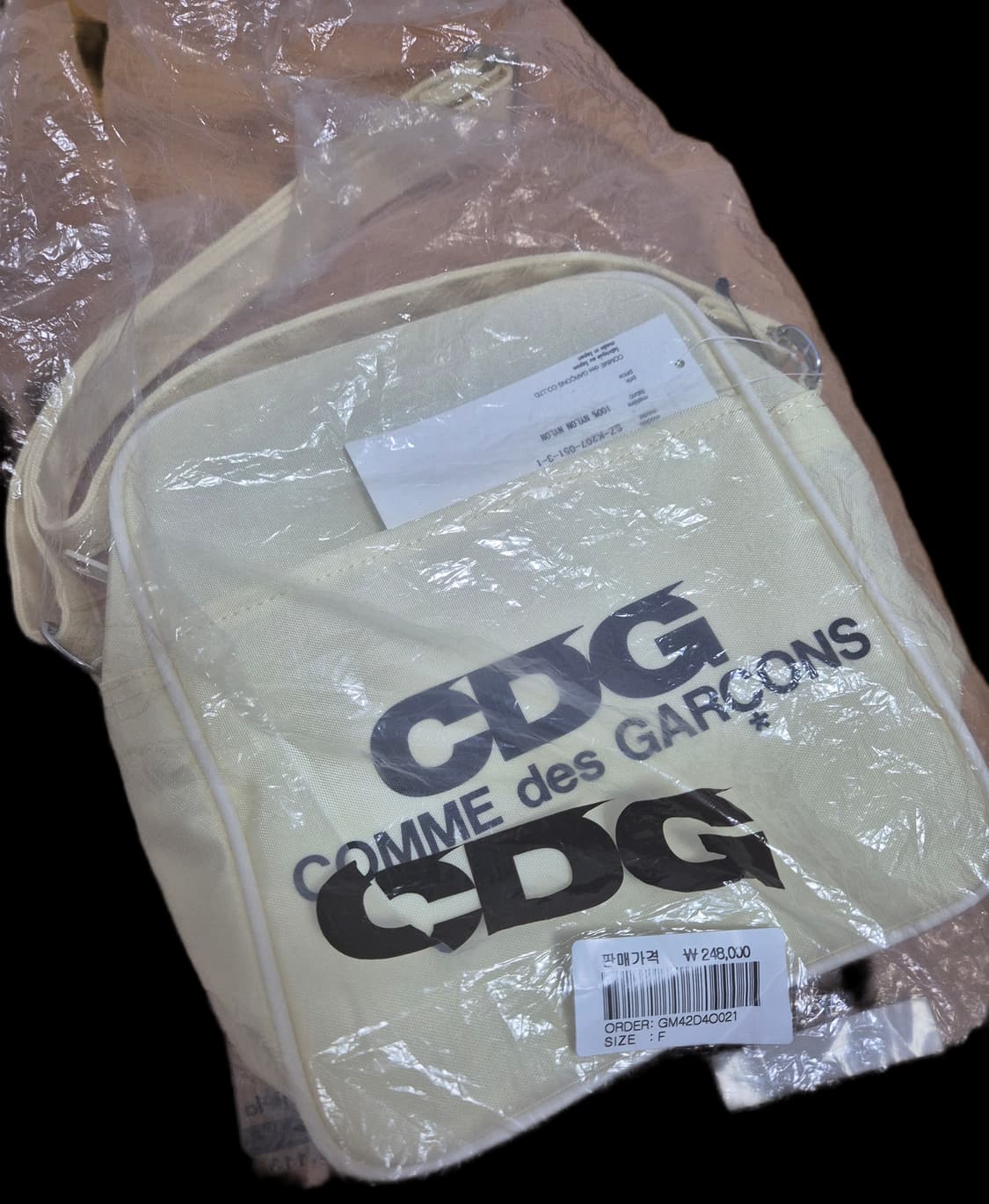 (새상품) 꼼데가르송 숄더백 스몰 상품이미지1