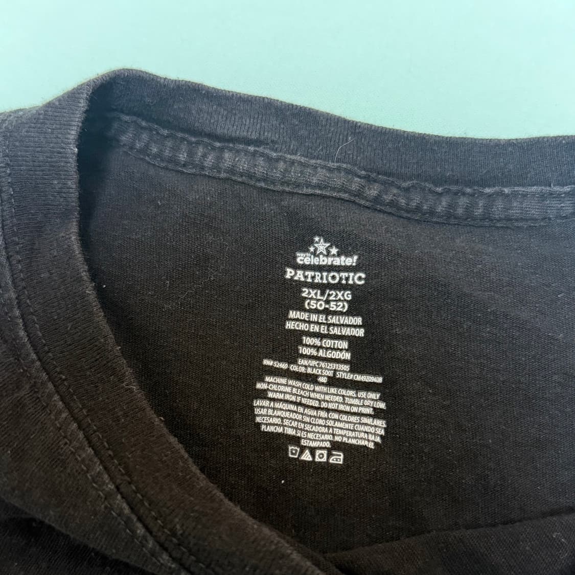 빈티지 해골 프린트 나시 티 상품이미지3