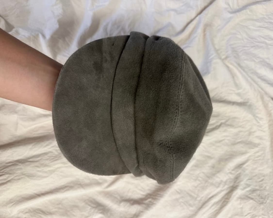 Kijima takayuki goat suede casquette hat 상품이미지2