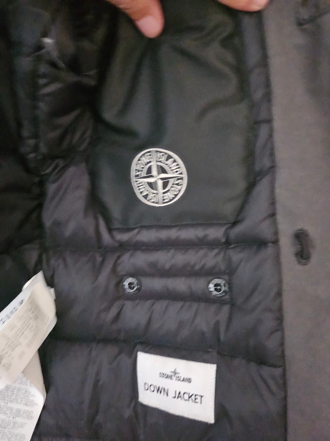 스톤아일랜드 데이비드tc 패딩 s 그레이 상품이미지7