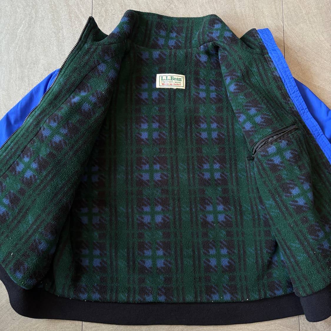 90s L.L.bean 90년대 생산 엘엘빈 아즈텍 웜업 자켓 상품이미지5