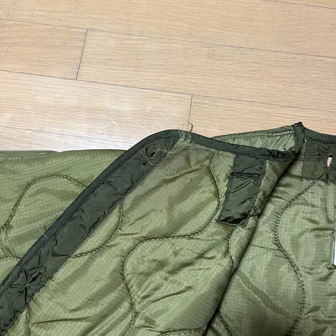 80년대 M-65 피쉬테일 파카 개파카 내피 S사이즈 상품이미지5